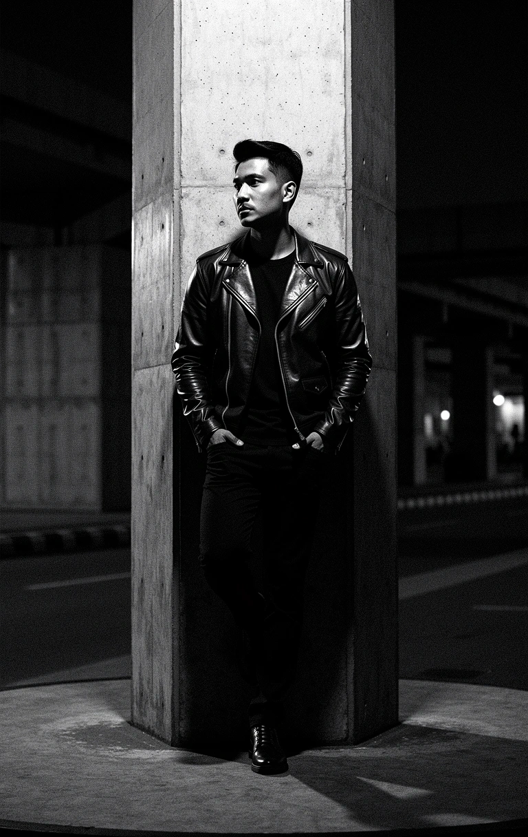 Jakarta urban editorial portrait